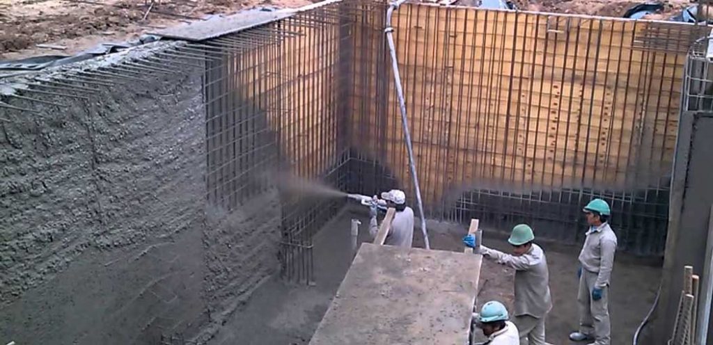 Hormigón proyectado