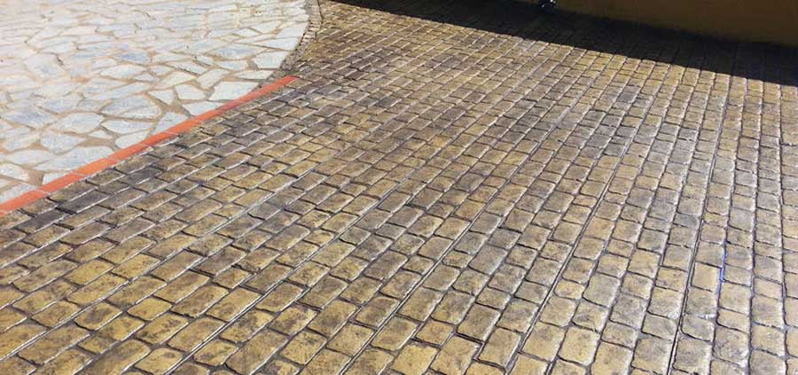 pavimento impreso en Guipuzcoa
