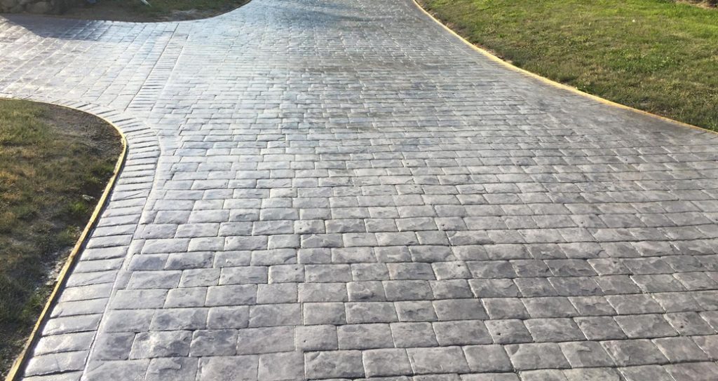 hormigón impreso adoquín